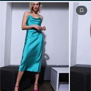Walter Baker Dani Dress turquoise